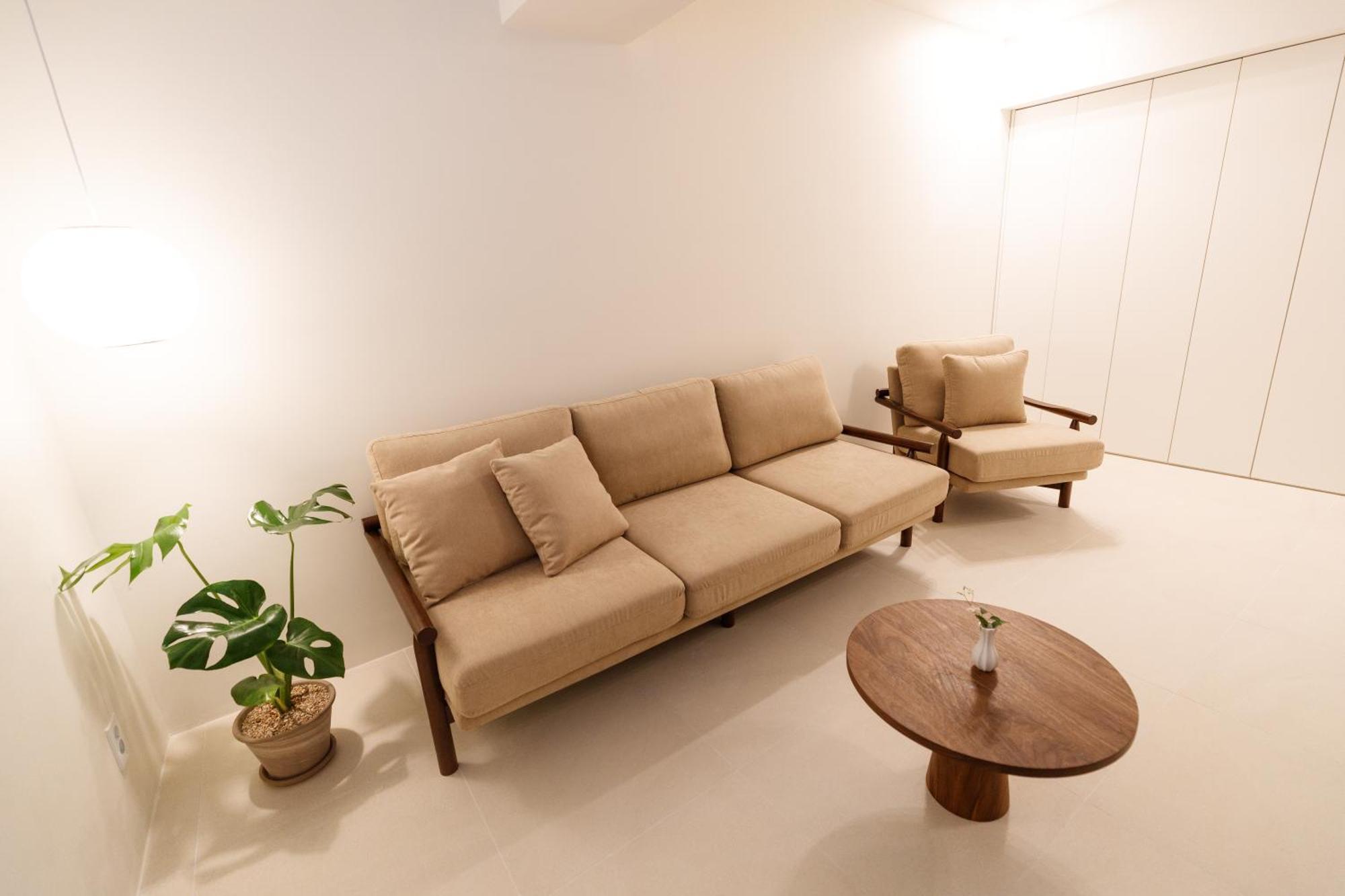 White Linen House Lejlighed Seoul Værelse billede