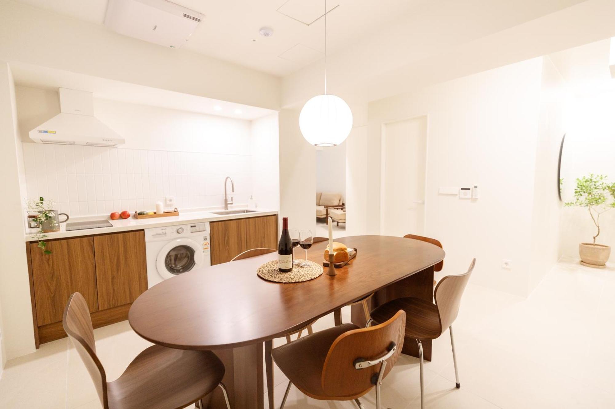 White Linen House Lejlighed Seoul Værelse billede