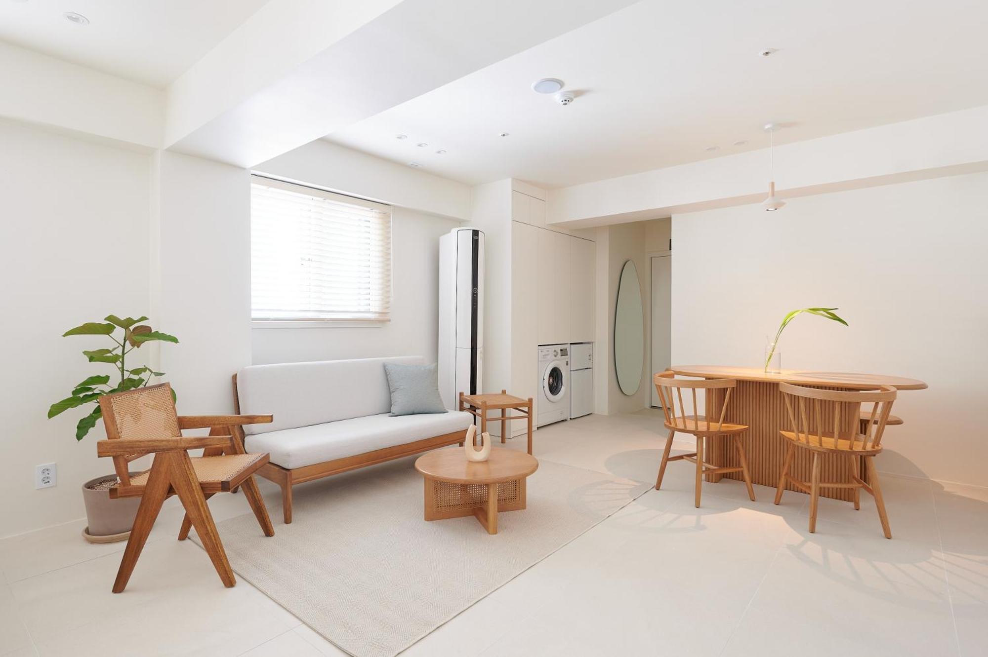 White Linen House Lejlighed Seoul Værelse billede